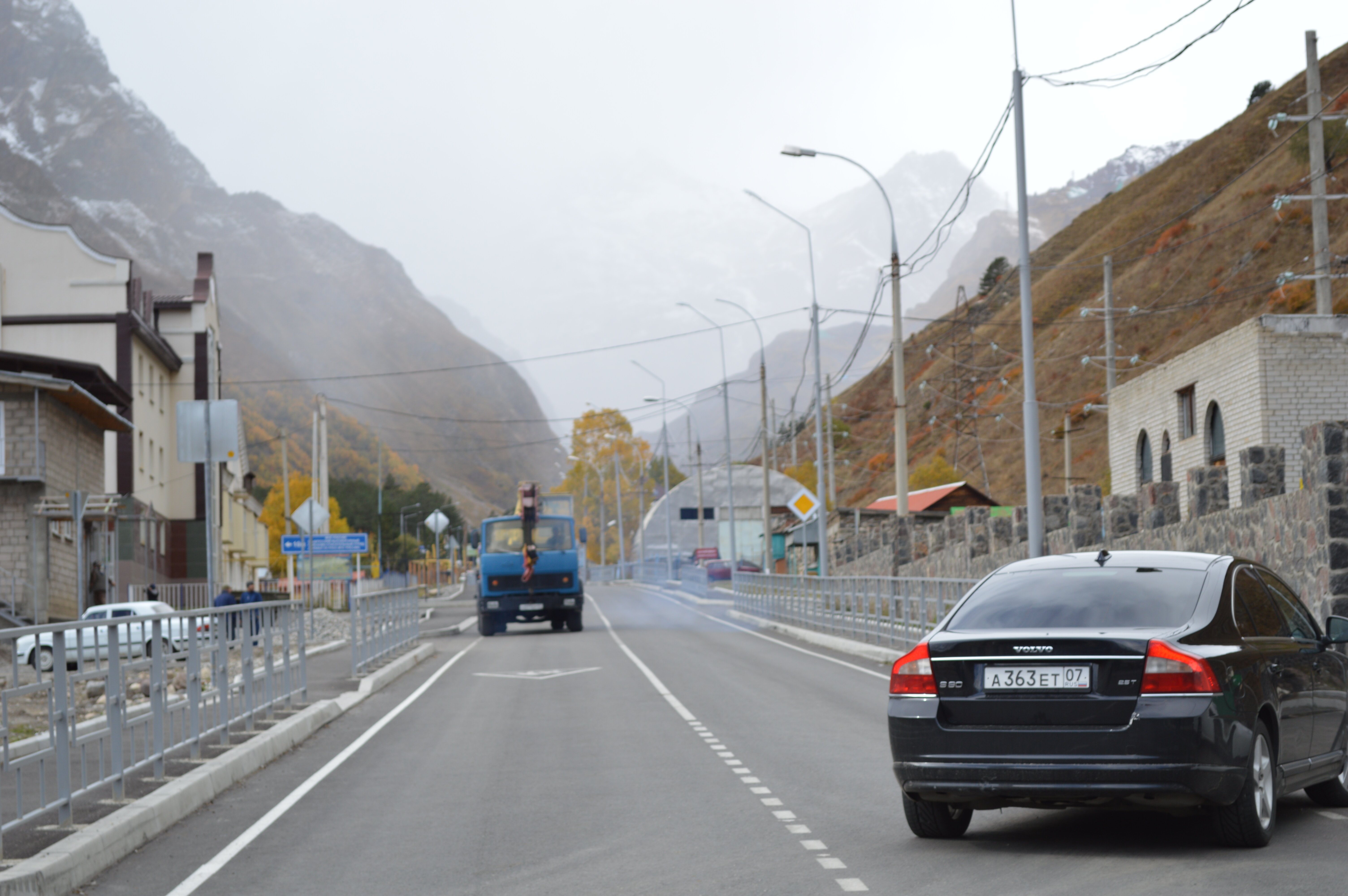 Дорога в Приэльбрусье будет полностью восстановлена к началу горнолыжного сезона