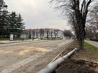 Глава КБР Казбек Коков проинспектировал ход дорожных работ в Нальчике