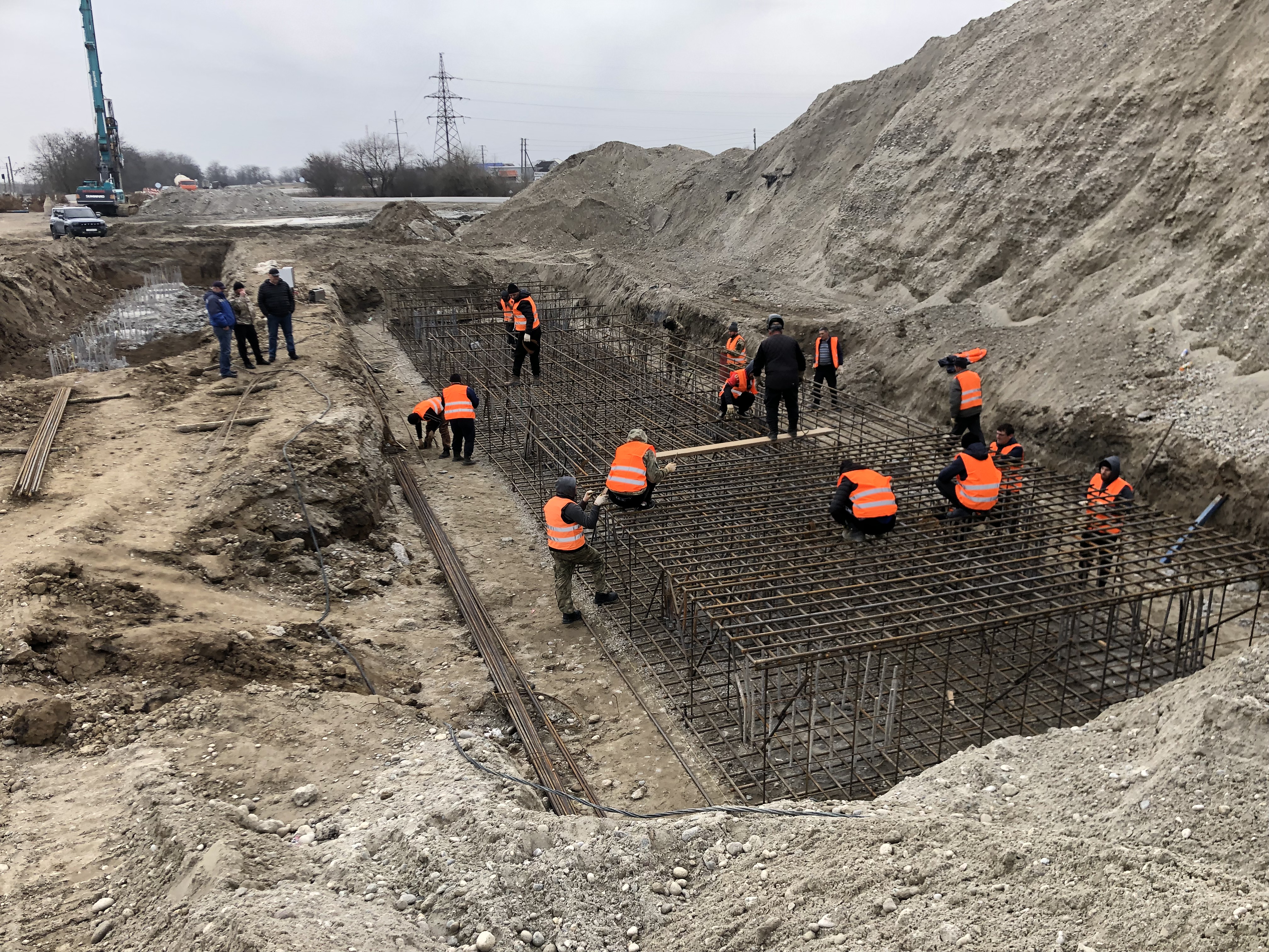 Продолжается капитальный ремонт на автодороге Новопавловск - Прохладный - Моздок в КБР