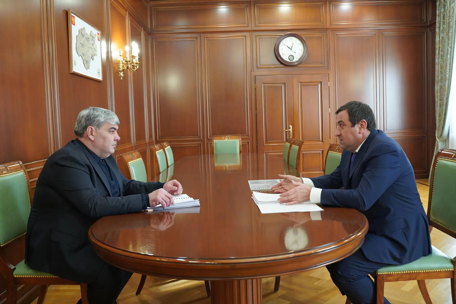 Казбек Коков встретился с министром здравоохранения КБР 