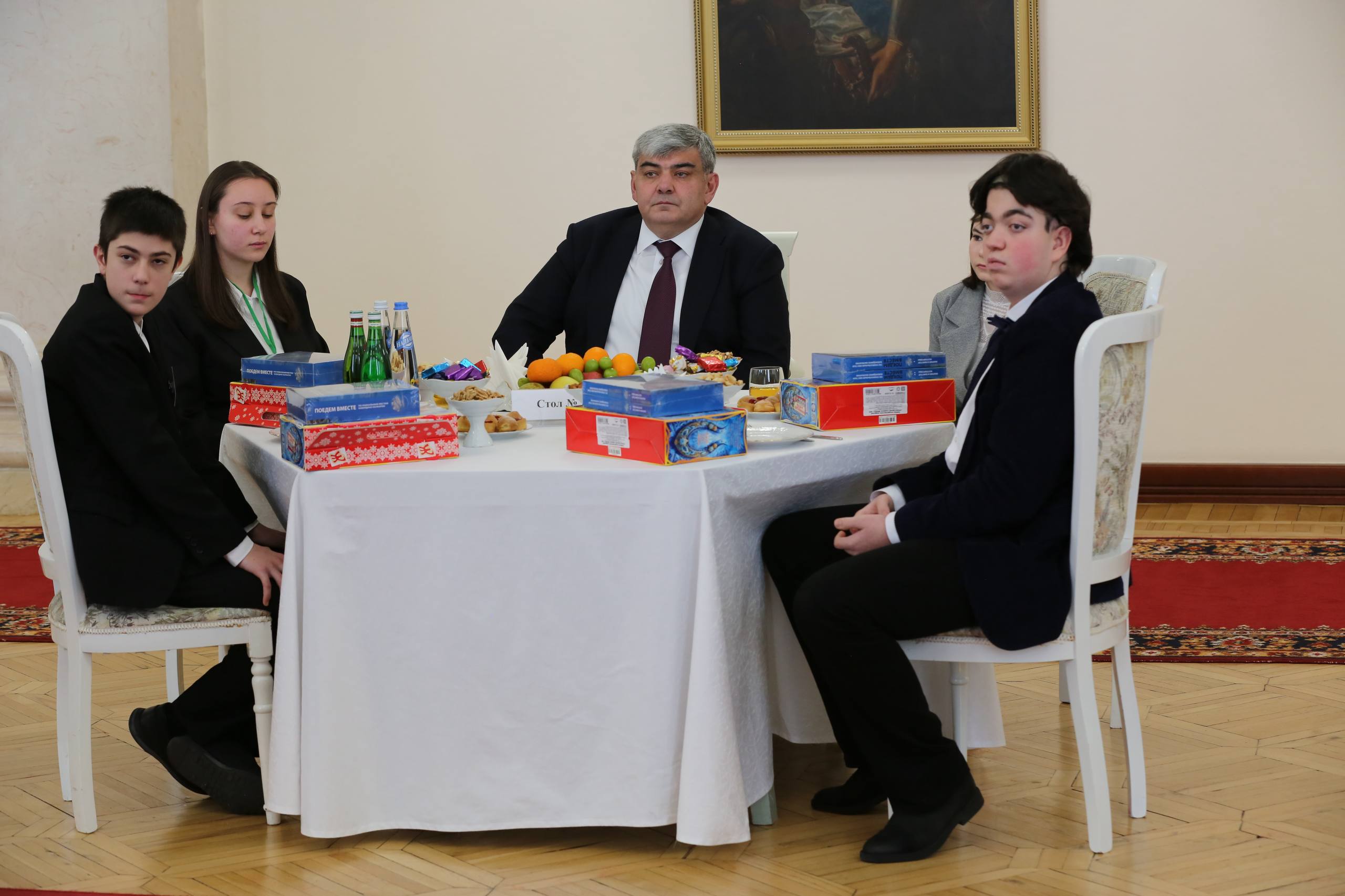 Казбек Коков встретился со школьниками