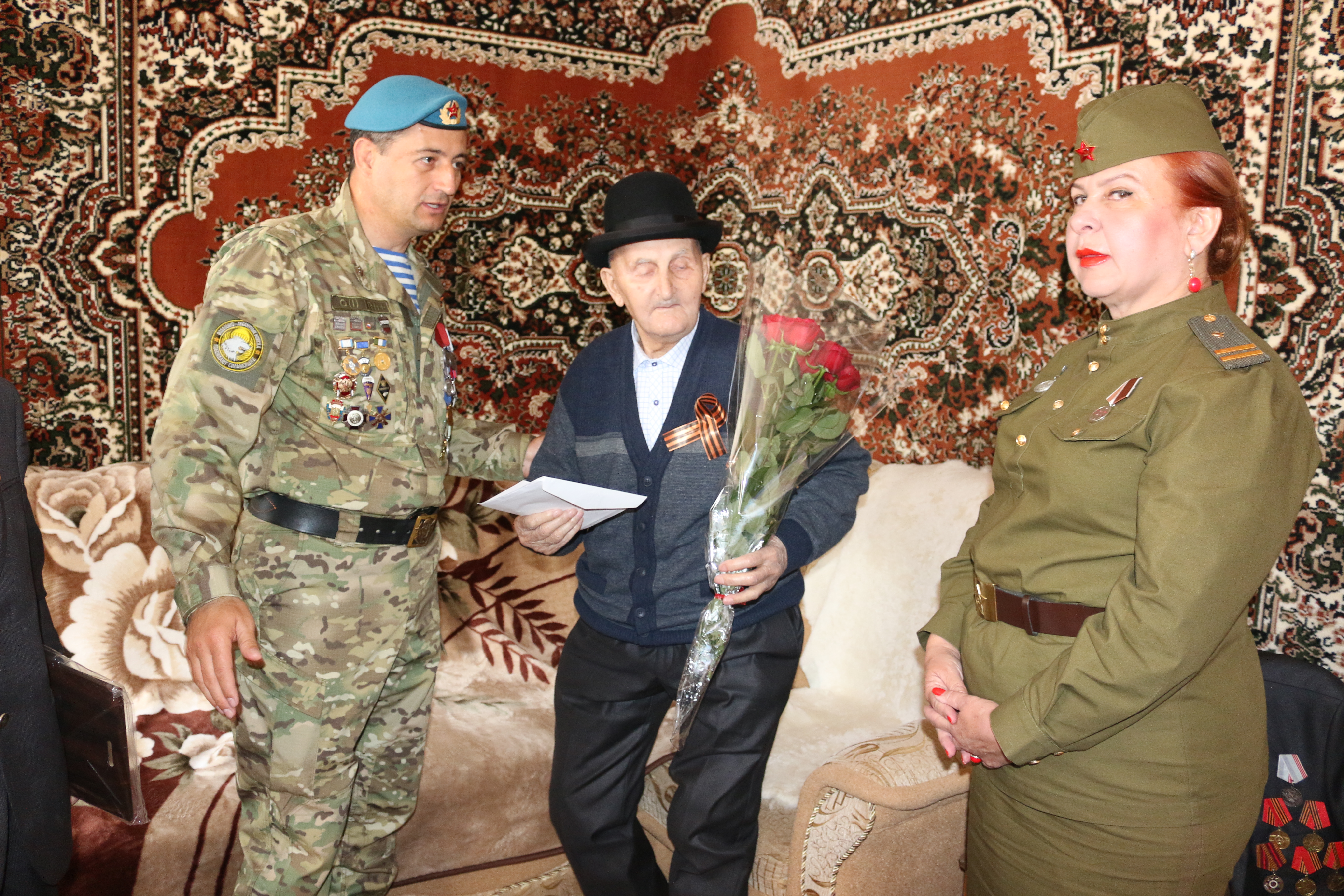 Исуф Хежев празднует вековой юбилей в День Победы