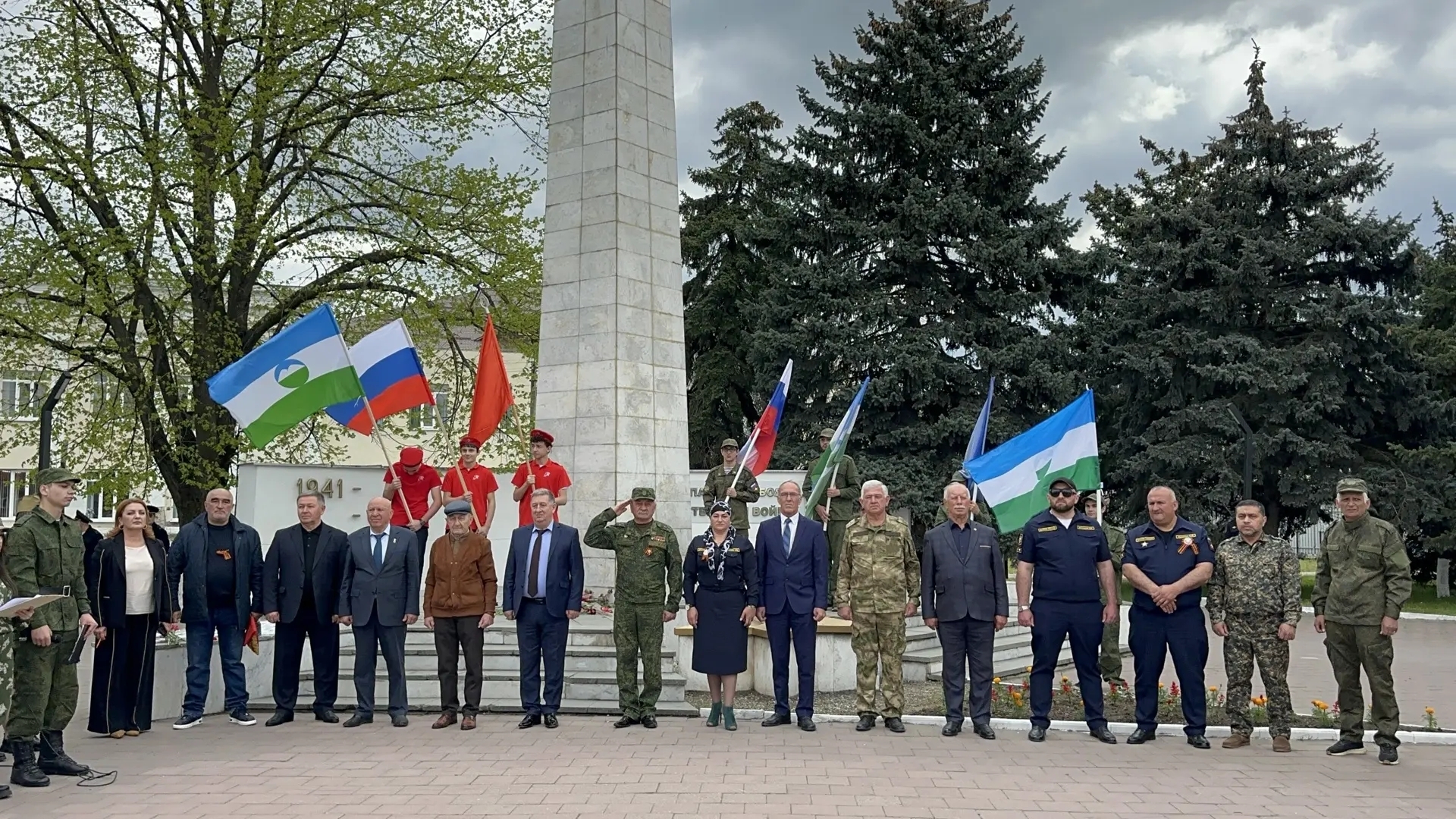 В Баксане прошел традиционный майский автопробег