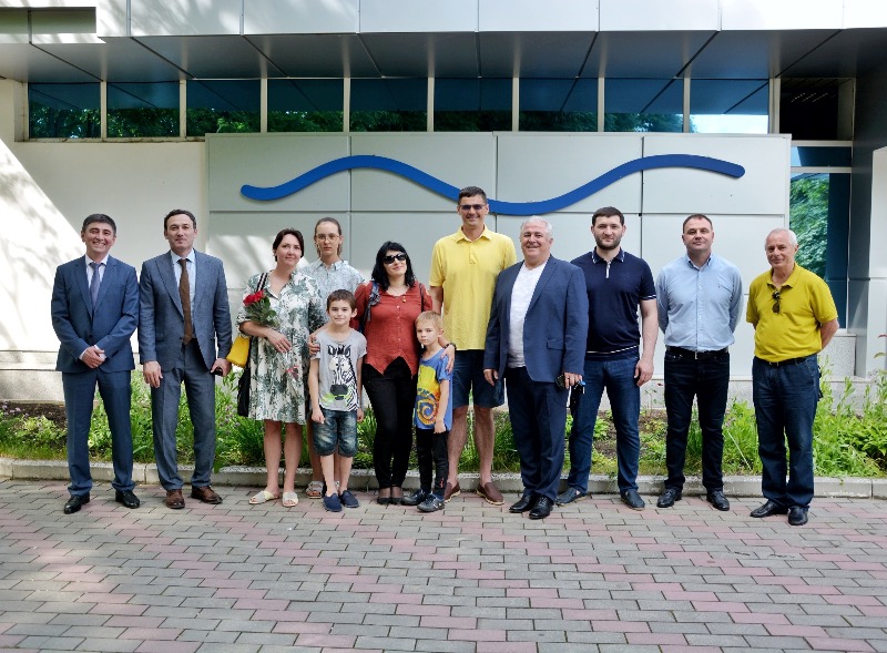 В Нальчике прошёл мастер-класс с великим пловцом Александром Поповым