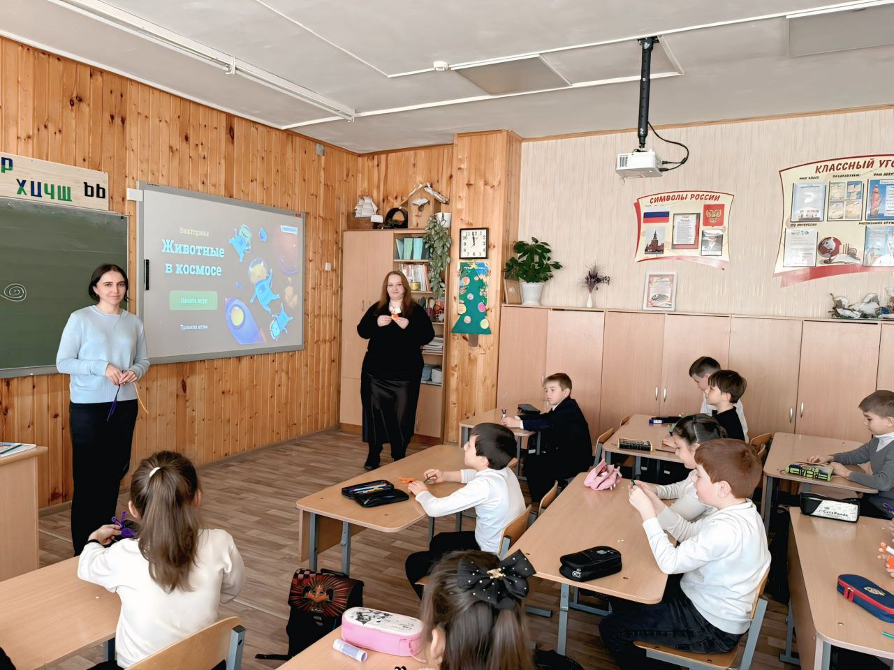 Школьникам рассказали о пионерах космической эры  