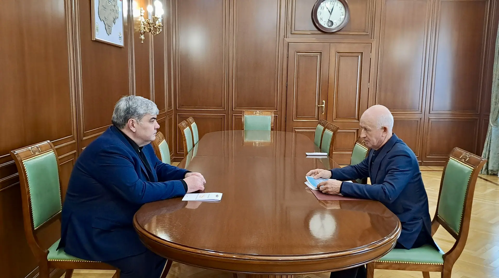 Казбек Коков встретился с министром экономического развития КБР