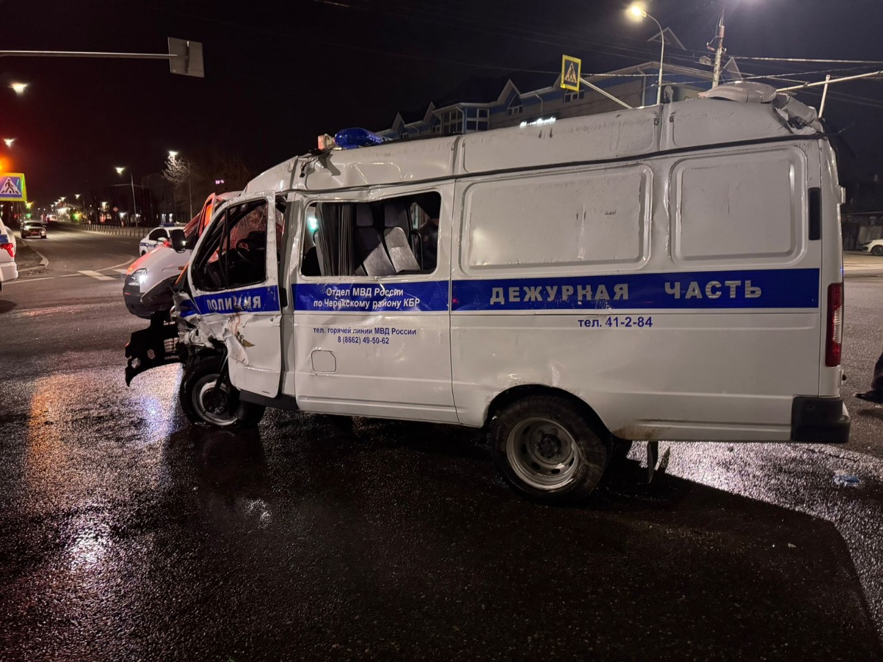 В Нальчике в ДТП погибли сотрудники полиции