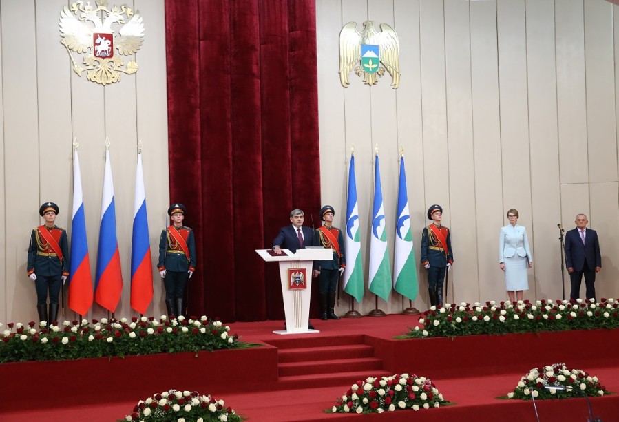Казбек  Коков вступил  в должность Главы Кабардино-Балкарской Республики