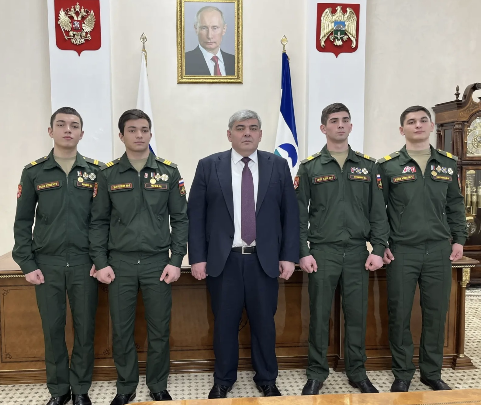 Казбек Коков встретился с кадетами