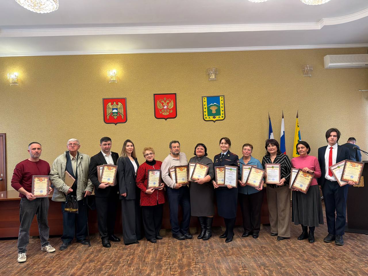 В Прохладненском районе состоялось торжественное открытие Года единства народов России