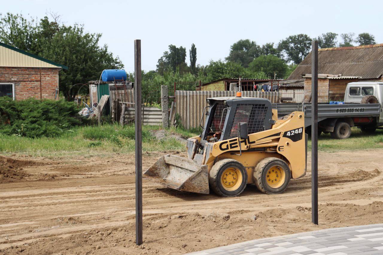 В Прохладненском районе идет благоустройство