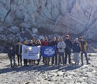 Поход к леднику Шаурту   