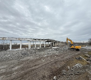 В КБР продолжается капитальный ремонт путепровода