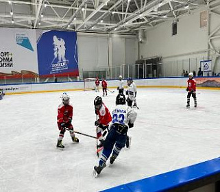 Детский новогодний турнир по хоккею стартовал в Нальчике