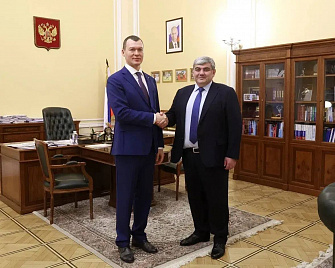 Прошла рабочая встреча Казбека Кокова с министром спорта России