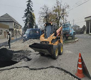 В Баксане благоустраивают проспект Ленина