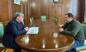 Казбек Коков встретился с главой администрации Чегемского района 